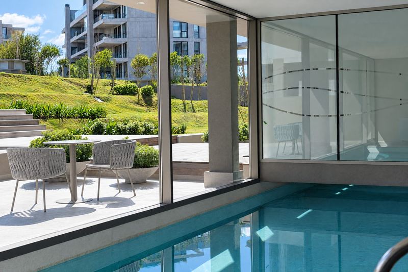 Piscina climatizada — Fotografía de arquitectura por Masstudio, Punta del Este (Océano Manantiales)