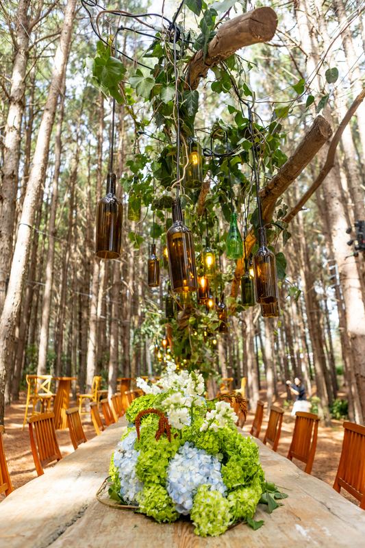 Mesa en el bosque — Bodas por Masstudio, Punta del Este